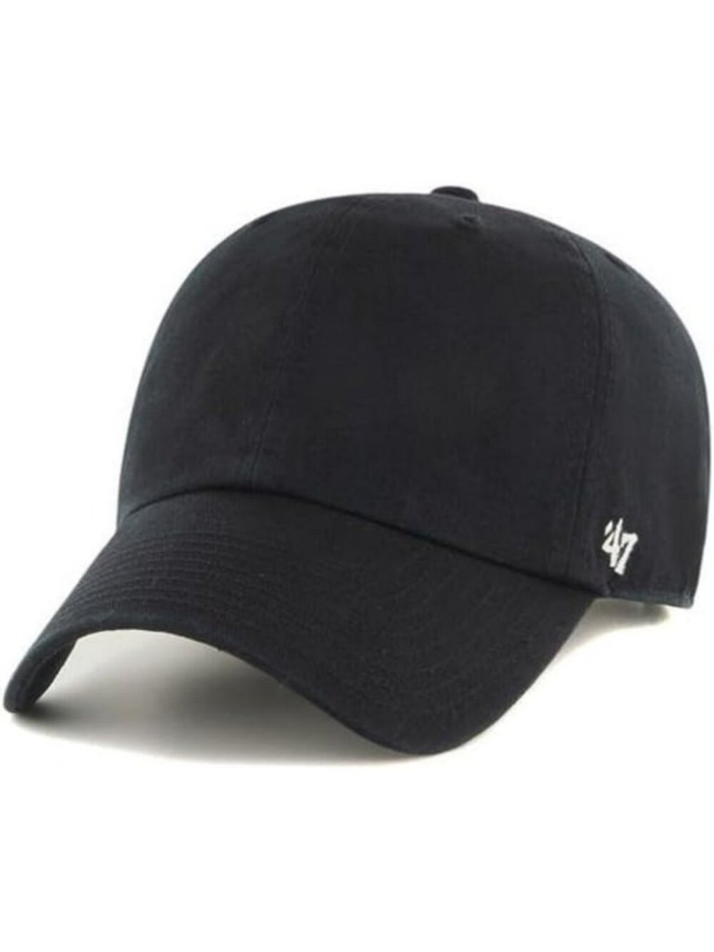 Classic Black Clean Up Cap - Adjustable, Stylish, Unisex, Perfect for Everyday